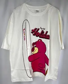 未使用 ディズニー Disney ロッツォ Tシャツ ホワイト 半袖 L~LLのサムネイル