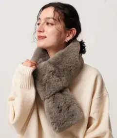 BEAUTY&YOUTH UNITED ARROWS　フェイクファー マフラー