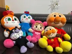 アンパンマンぬいぐるみ　6体セットまとめ売り　おまけあり