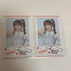 【匿名配送】イコラブ シナモンコラボ ランダムフォトカード 大場花菜 2点セット
