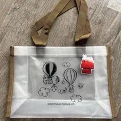 タイムセール★新品★ スヌーピー クリアトートバッグ