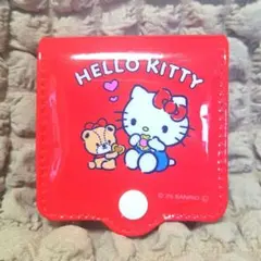 ハローキティ ビニールウォレット風コインポーチ 財布