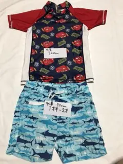 キッズ  水着  上120cm,下92cm