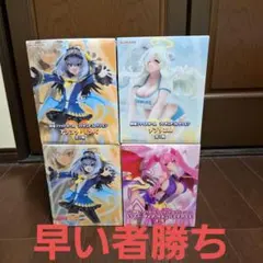 麻雀ファイトガール プライズフィギュア 3点セット - メルカリ