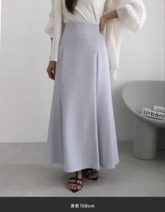 INGNI バックレースアップマーメイドスカート サックスブルー / Mサイズ