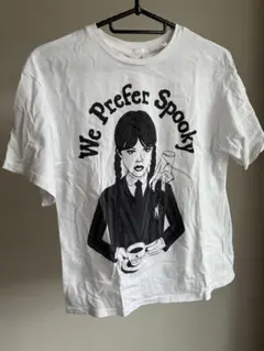 ウェンズデー We Prefer Spooky Tシャツのサムネイル