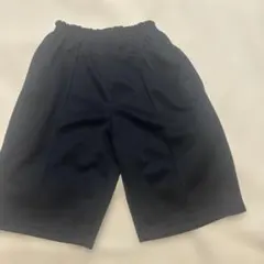 ハーフパンツ 紺色 ウエストゴム