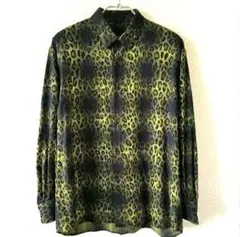 美品✨LAD MUSICIAN /ビックチェックレオパードシャツ/42のサムネイル