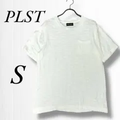 《PLST/プラステ》半袖Tシャツ/セーター/S/ホワイト