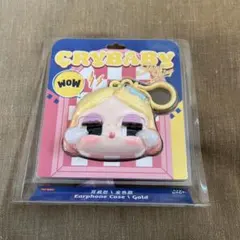 POP MART CRYBABY イヤホンケース ゴールド