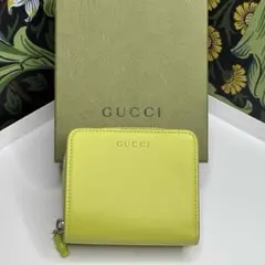 GUCCI♡グッチバンブー ラウンドファスナー折り財布
