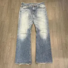 極上縦落ち 00s Levis 517 リーバイス ブーツカット ヒゲ W33 - メルカリ