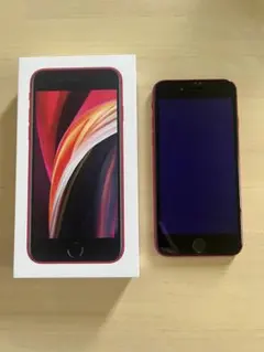 Apple iPhone SE 第2世代 RED 本体 ケーブル iFace付 - メルカリ