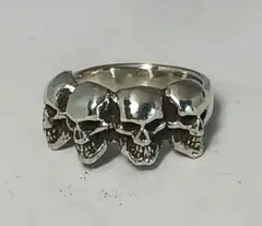 crazy pig Four Skulls Ringのサムネイル