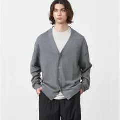 ATON Wool Washi Oversized Cardigan 04のサムネイル