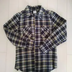 EDWIN チェック柄 長袖シャツ GEKT01 160