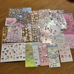 サンリオ　シール　まとめ売り　おすそわけ　ボンボンドロップシール　マイメロ多め