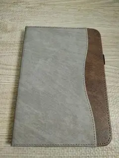 Androidタブレットケース グレーとブラウン