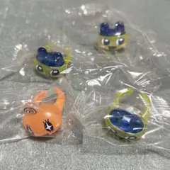 たまごっち　ぷくっとクリアリング　リング　ガチャガチャ　まめっち　めめっち