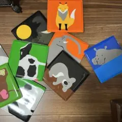 ベネッセ　worldwide kids プレートとカード