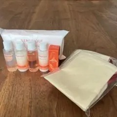 ベネフィーク　セラム美容液8ml他　トライアル　コットン&サンプル　巾着付き