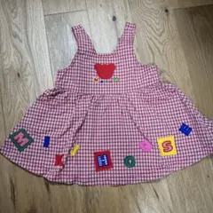 ミキハウス ジャンパースカート 90