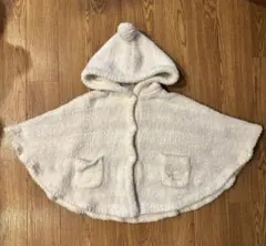 gelato pique フード付きホワイトポンチョ XXS 90-100