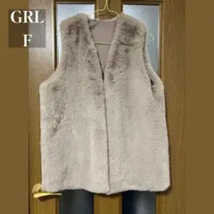 GRL グレイル ファーベスト モカ fo1596