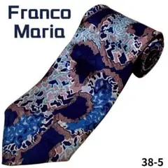Franco Maria　ネクタイ　総柄　おしゃれ　通勤　ビジネス　二次会