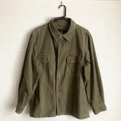 THE SCOTCH HOUSE ミリタリージャケット M オリーブ
