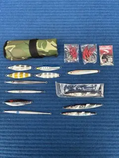 新品未使用鉄ジグウィグルライダーペブルスティック、ジグバッグ