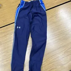 UNDER ARMOUR ネイビー パンツ サイドストライプ
