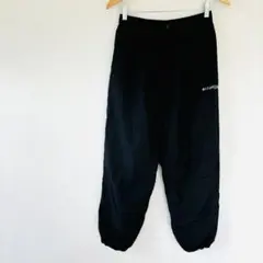 【ケイパ】裏起毛ジャージ下　しゃかしゃかパンツ　M　黒ブラック　スポーツウェア