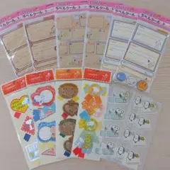 スヌーピー ラベルシール ギフトシール レア レトロ 14枚