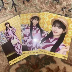 川﨑桜 乃木坂46 2026 浴衣 生写真 3種コンプ 真夏の全国ツアー - メルカリ