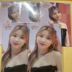 niziu ミイヒ 3周年記念 くじ ステッカー a b 5枚