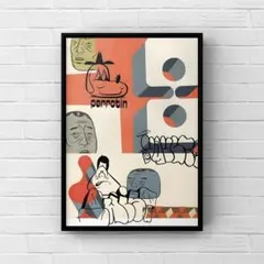 額装ポスター Barry McGee バリー・マッギー エキシビジョンポスター 額装ポスター Barry McGee バリー・マッギー エキシビジョン