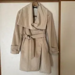 OneWayGlamorousワンウェイグラマラス　ベージュガウンコートMサイズ