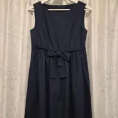 To b. by Agnes b. ワンピース リボン ネイビー