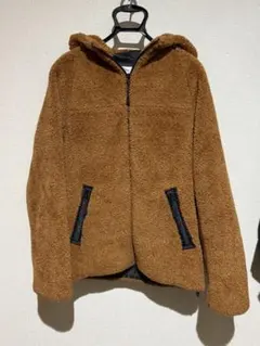 AZUL by moussy フリースジャケット L ブラウン