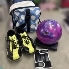 ROUND1 ボウリングボール シューズ付き 収納鞄 スポーツ アウトドア 格安のサムネイル