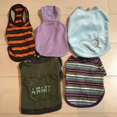 ドッグウェア5点 小型犬用