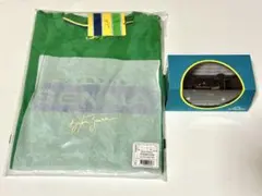 デアゴスティーニ　アイルトン・セナ　Tシャツ Lサイズ&1/43ロータス37T