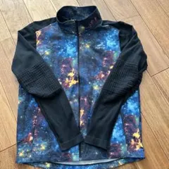 Find-Out 宇宙柄 ナイロンジャケット Lサイズ