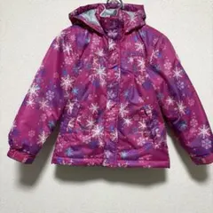 CCLTEAM スキーウェア 上着のみ 130㎝ 雪柄 ピンク 美品