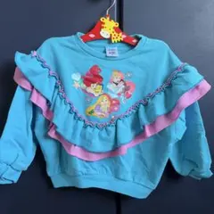 ディズニープリンセス フリル付きトレーナー 90 リトシー