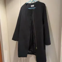 【処分前値下げ】index ノーカラージャケット ブラック L【4/30まで！】