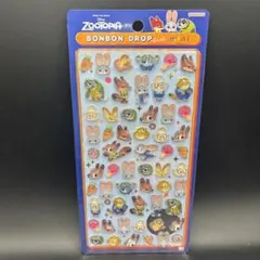 【残りわずか！】ボンボンドロップシール　ミニ ディズニー　ズートピア