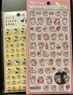 サンリオ ボンボンドロップシール ミニ ピンクキティ　タイルシール