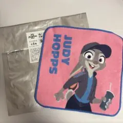 ズートピア　ミニタオル　ジュディ